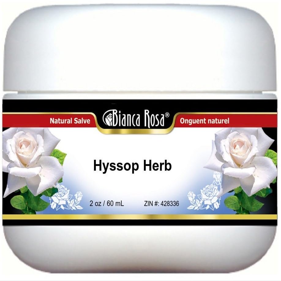 Bianca Rosa Hyssop Herb - Salve Ointment (2 oz, ZIN: 428336) - 2 Pack