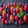 A Gift with fresh Juicy Berries Fruit Basket by RawJoy Farms. view 2
