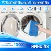 AmaVins 3 Pack Microfiber Cleaning Pads for Bona Mop, Reusable Microfiber Mop Pads for 18 Inch Mop, Hardwood Floor Replacement Cleaning Mop Pads, Machine Washes view 4
