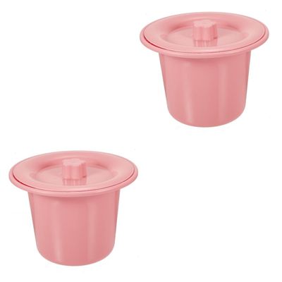 NOLITOY 2pcs Portable Urinal Pot Lid for Boys and Girls Adults and Disabled Practical Chamber Pot for Home Use Easy to Clean and Stable Design for Nighttime Needs