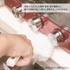 Yamazaki Sangyo 208449 Handy Wiper Handy Cleaner, Handy Mop, Floor Cleaning, Sifter, Spare Replacement, White, Width 4.7 x Depth 6.9 x Height 2.8 inches (12 x 17.5 x 7 cm), Set of 4, Made in Japan view 3
