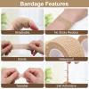 16 Rolls Self Adhesive Bandage Wrap - ForTomorrow 1 Inch Small Breathable Cohesive Athletic Tape, Stretch Adherent Finger Wrap for Sport, Injury, First Aid Medical, Toe Sprains & Swelling view 2