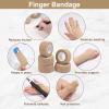 16 Rolls Self Adhesive Bandage Wrap - ForTomorrow 1 Inch Small Breathable Cohesive Athletic Tape, Stretch Adherent Finger Wrap for Sport, Injury, First Aid Medical, Toe Sprains & Swelling view 4