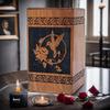 Prime Art Wooden Urns for Human Ashes Tree of Life Urns Cremation Urns for Adult Ashes Funeral Urns Wooden Pet Urn Wooden Urn Box (Hummingbird Black, (Medium - 9.5" Hx5.5 W (180 Cu/in)) view 4