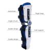 GZYLCH Adjustable Knee Joint Fixed Brace Full Leg Brace Knee Support Lmmobilizer Breathable Thigh Supports Orthosis Soft Helps to Improve Balance Leg Stre,Right,M view 3