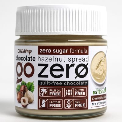 GoZero Creamy White Chocolate Hazelnut Spread