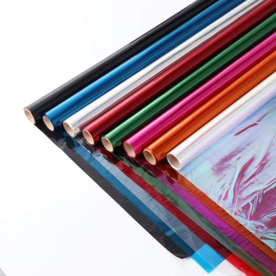 shareluck 8 Colors-34 Wide Cellophane Wrap for Gift Baskets & DIY Craft -Colored Cello Wrap Roll Decoration-(34 x 10ft x 8Colors)