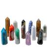 13 PCS Healing Crystals Stones Sets Wands Bulk Natural Pocket Crystal Amethyst Rose Quartz Assorted Hexagonal Pointed Reiki Gemstones Polished Energy Balancing Meditation Therapy Chakra Gift view 1