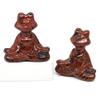 1.5" Frog Natural Stones Crystals Quartz Animal Figurine Crafts Home Decoration Gifts Quantity: 1PC view 1