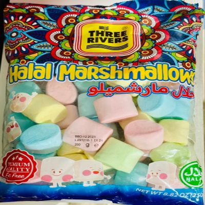 NineLife Basics Marshmallows Halal Multiple Colors., Large