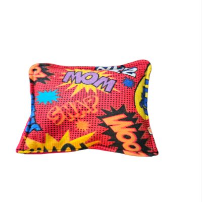 Boo Boo Rice Bag for Kids, Soft Fabric Cold Pack, Cold Hot Therapy, Ice Packs, First Aid Injuries Toothache, Breast Feeding, Reusable Eco Friendly Non toxic, Cute warm Compress (SuperHero)