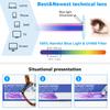 REAVEE 3 Pack Oprah Style Bifocal Reading Glasses for Women, Blue Light Blocking Stylish Thick Frame Trendy Cute Readers with Spring Hinge (Black/Clear Leopard/Clear 1.0) view 4