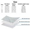NineLife Basics Cotton Leakproof Underwear for Women Incontinence Washable Plus Size, Washable Incontinence Underwear for Men Heavy Leakage (Gray,L) view 2