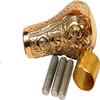Brass Knob Handle - Handmade in Golden Finish - Unique Gentleman Decorative Walking Sticks and Canes for Men/Women/Seniors, Gold view 3