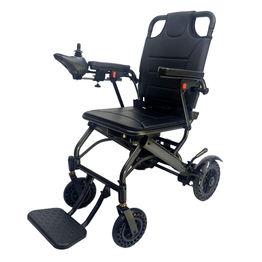 [2026 Model] Movex MV03 Lightweight Foldable Electric Wheelchairs for Adults, Only 33lbs, Stylish, Compact Motorized Intelligent Portable Power, Airline Approved