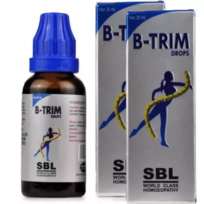 NineLife Basics B Trim Drops (30ml, Pack of 2), White