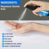 Magnesium Oil Spray, Pure Magnesium Oil for Feet,100% Natural & Organic Magnesium Spray Glass Bottle, Easy to Absorb & Use, Topical Magnesium Oil (4 Fl Oz,Pack of 2) view 3