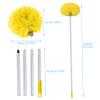 Ceiling Fan Cleaner Duster Ceiling Fan Cleaner Duster Removable & Washable Fan Cleaner Extendable up to 47 Inch Microfiber Duster with Extension Pole for Cleaning Bookshelves Door Tops view 3