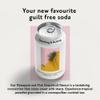 Something & Nothing Pineapple & Pink Grapefruit Flavoured Sparkling Water | Lightly Carbonated, Full Flavoured with Grape & Lemon Juice | Vegan & Low Calorie Soda | 12 Fl Oz Cans (Pack of 12) view 2