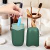 NOLITOY Travel Toothbrush Storage Portable Mouthwash Cup Brush Holder Toothpaste Box view 3