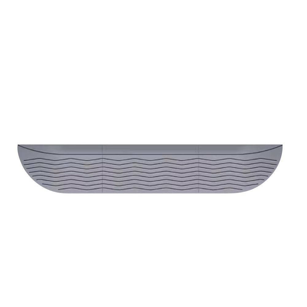 Wheelchair Ramps for DoorwaysSpliceable Threshold Ramp, 1.5-3 Cm, Non-slip Surface, Fall-resistant Design of Wheelchair Threshold Ramp for Wheelchairs, Sweepers, Bicycles(Gray,58 * 11 * 3cm)