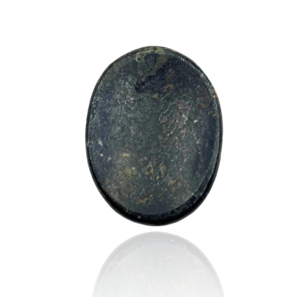 Nuummite Thumb Worry Stones Metaphysical Gemstone Crystal Healing Reiki Men Women Gift Feng Shui Positive Energy Love Wellness Palm Stones Wicca Powerful
