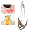 Cervical Neck Traction Device, Portable Neck Stretcher Hammock Neck Stretcher Cervical Traction Device, Over Door OTC Cervical Traction Kit for Neck Decompression view 4
