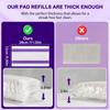 30 Count Spray Mop Pad Refill for Swiffer WetJet Hardwood and Floor Spray Mop, Disposable All Purpose Multi Surface for Floor Cleaning, Thickness Microfiber Clean Pads Replacement view 3