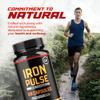 (5 Pack) IronPulse Capsules, Iron Pulse Max Formula, IronPulse Max Support Iron Pulse Pills Support Pills, 300 Capsules for 5 Months view 4