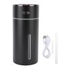 300ml Car Air Freshener Humidifier Diffuser, with Auto ShutOff Function, for Office Workers, PP (Black) view 1