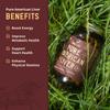 HEART & SOIL 100% Grass Fed & Finished Pure American Beef Liver Supplement from Pasture-Raised Cattle  Beef Liver Capsules  Natures Ultimate Superfood  Made in USA  Glass Bottle  180 Capsules view 2
