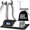 CPAP Protector Mat & CPAP Hose Holder  Bedside Organizer with CPAP Hook for CPAP Mask & Tubing, Keeps CPAP Supplies Neat and Tidy All Night (T-Style Hook) view 1