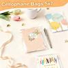 PigPotParty Cookie Bags 5''x 7", 100 Pcs Self Sealing Cellophane Treat Bags, Clear Plastic Gift Bags for Goodie, Snack, Party Favor, Candy, Cards, Envelopes view 4