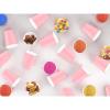 cssopenss 120 pcs 12 oz pink plastic cups Valentines Day plastic cups pink Party Cups for drinking Tastings served Snacks Barbecues Picnics view 4
