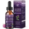 (2 Pack) Milk Thistle Liquid Drops Silymarin 1000mg, Liver Supplement Detox & Cleanse with Dandelion & Artichoke, Milk Thistle Organic Extract for Support Repair Liver Health, Vegan, Non-GMO, 1 Fl Oz view 1