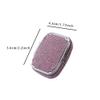 2PCS Pill Case Organizer,Rhinestone Pill Holder Portable Travel Pill Box,Pocket Pill Case Medicine Organizer,Small Pill Holder Case view 2