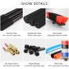 NineLife Basics Window Cleaning Pole 3-11M/Water Fed Telesbrush/Extendable Cleaner Conservatory Roof, Suitable for Photovoltaic Panel Cleaning Suitable for Trucks Windows Window Glass Wall//9.8Ft/50Cm Brus view 3