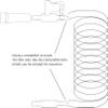 12 ft(3.6m) Retractable Oxygen Tubing with Clip, Auto-Retract Design Prevents Tangling view 3