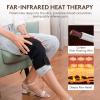 UTK Far Infrared Heating Pads for Knee Pain Relief, Heated Knee Brace Wrap with 6 Jade Stones & 3 Heat Settings & Auto Shut Off, Knee Heating Pad for Knee Pain & Stress Relief view 2