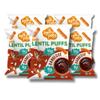 Aggropops High Protein Lentil Snacks - 18g Protein & 8g Fiber Per Bag. Low Calorie, Low Carb, Plant-Based, Vegan, and Gluten Free Healthy Snack for Adults. Bariatric Friendly Food. Barbeque Flavored (6 Bags) view 1
