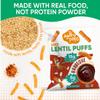 Aggropops High Protein Lentil Snacks - 18g Protein & 8g Fiber Per Bag. Low Calorie, Low Carb, Plant-Based, Vegan, and Gluten Free Healthy Snack for Adults. Bariatric Friendly Food. Barbeque Flavored (6 Bags) view 3