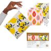 Papaya Reusable Paper Towels, Premium Swedish Dishcloths with Hook, Non-Scratch Reusable Paper Towel, 1 Sheet Replaces 17 Rolls - 4 Sheets, 2 Hooks view 1