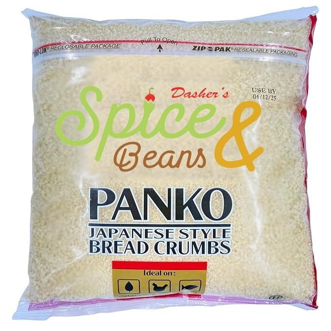 Japanese Style Panko Bread Crumbs | By Dasher's Spice & Beans | 3 lb