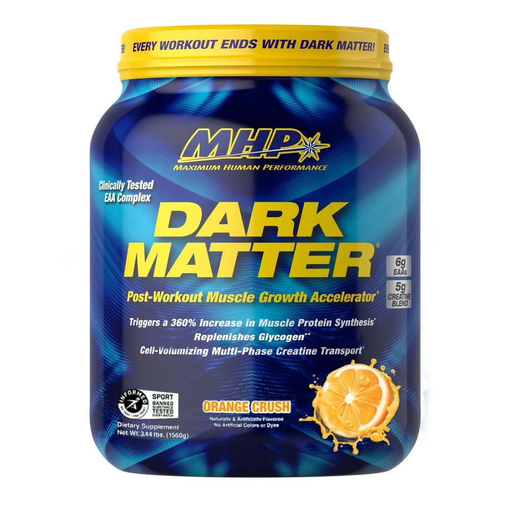 MHP Dark Matter Post-Workout Recovery Formula Creatine Orange Crush 20 Serv