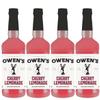 Owens Craft Mixers Live Nation Exclusive Cherry Lemonade 4 Pack | Handcrafted in USA | Premium Ingredients | Vegan & Gluten-Free Soda Mocktail & Cocktail Mixer view 1