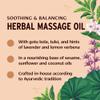 Banyan Botanicals Daily Massage Oil  Organic Ayurvedic Massage Oil  Balancing and Grounding  8 oz  Non GMO Sustainably Sourced Abhyanga Oil view 3