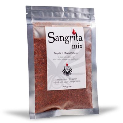 Casa ZG Sangrita Mix  Authentic Sangrita Drink & Tequila Chaser  Artisan Cocktail Mixer Powder  Prepare with Orange Juice | Makes up to 1/2 Gallon | Up to 32 Servings.
