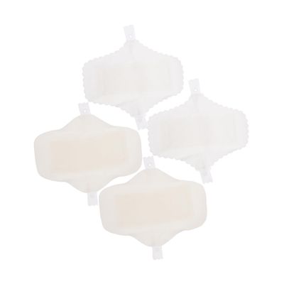 FOMIYES 4pcs Washable Menstrual Pads Reusable Absorbent Feminine Sanitary Pads for Women Cloth with Breathable Layer for Comfort and Leak Protection
