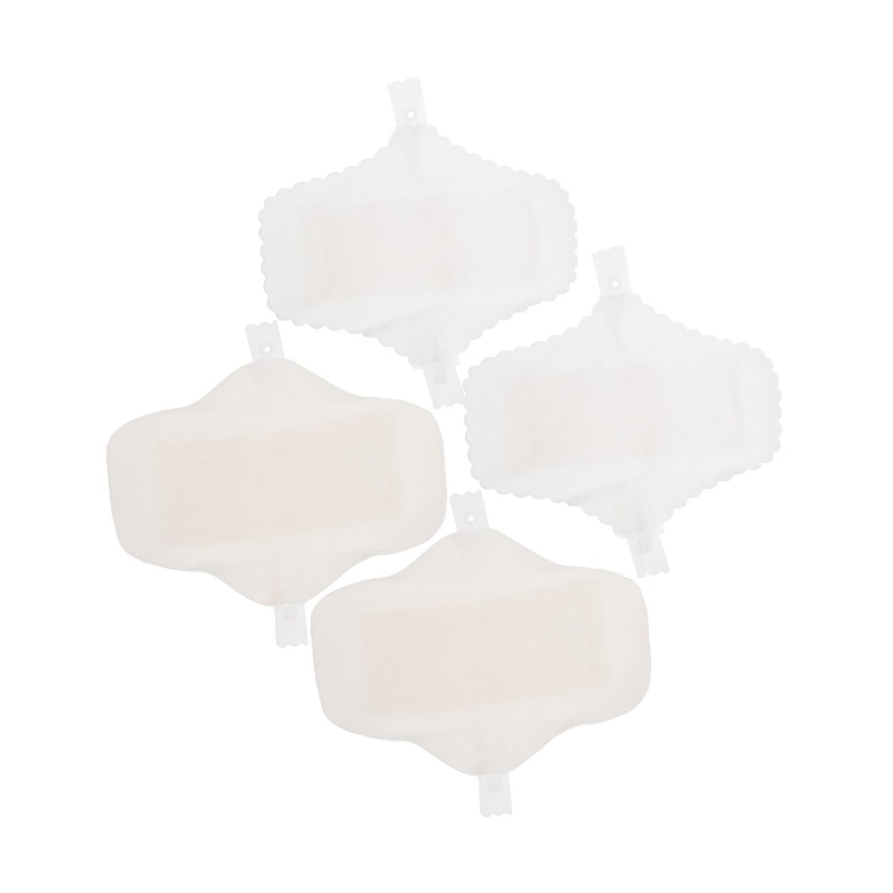 FOMIYES 4pcs Washable Menstrual Pads Reusable Absorbent Feminine Sanitary Pads for Women Cloth with Breathable Layer for Comfort and Leak Protection