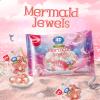 Amos 4D Gummy Candy Mermaid Jewels Fruity Filled, Soft Center Jelly-filled Seashell Candy, Raspberry Flavor Christmas Candy (9oz Pack) pink view 3